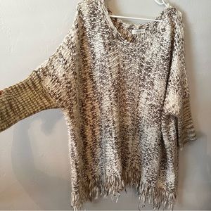 UMGEE Plus-Sized NWT Mocha Sweater, SO SOFT! Style #WA9820 - Sz XL/1XL & 1XL/2XL